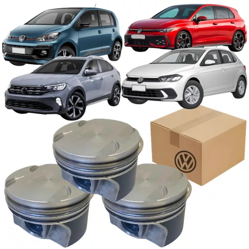 JOGO PISTAO COM ANEIS VOLKSWAGEN TSI 1.0 12V STD