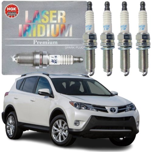 Jogo Vela De Ignição Iridium Ngk Toyota Rav4 Toyota Prius