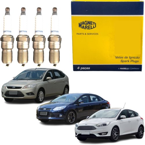 Jogo Vela Ignição Magneti Marelli Ford Ecosport Focus 2.0 16v Duratec Flex