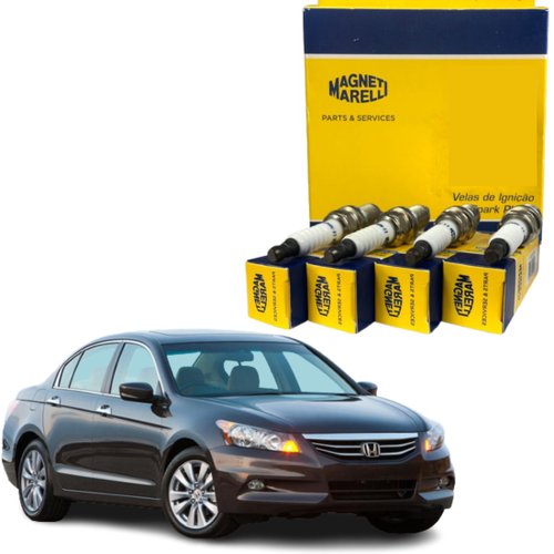 Jogo Vela Ignição Magneti Marelli Honda Accord Civic Cr-v