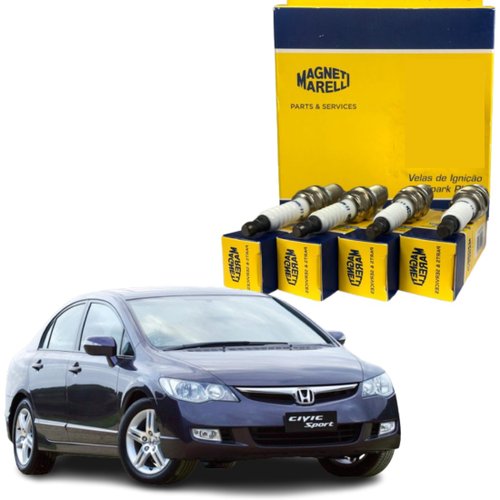 Jogo Vela Ignição Magneti Marelli Honda Accord Civic Cr-v
