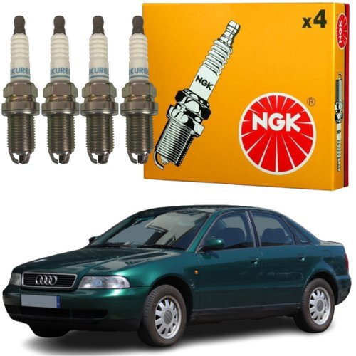 Jogo Vela Ignição original Ngk Audi A3 A4 Golf 1.8 20v Turbo