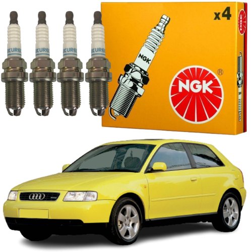 Jogo Vela Ignição original Ngk Audi A3 A4 Golf 1.8 20v Turbo