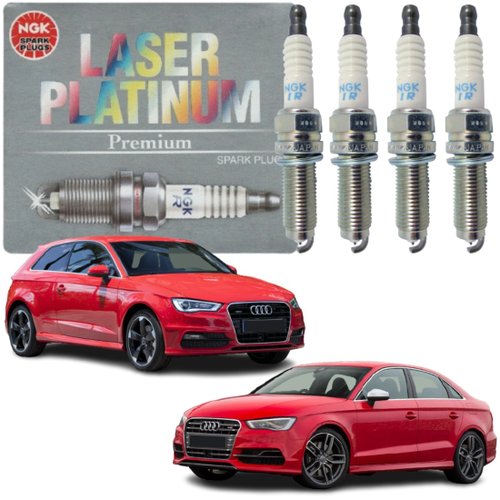 Jogo Vela Ignição Ngk Audi A3 S3 A4 A5 Q3 Vw Jetta Passat  Jogo Vela Ignição Ngk Audi A3 S3 A4 A5 Q3 Vw Jetta Passat