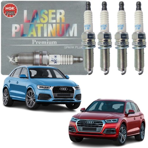 Jogo Vela Ignição Ngk Audi A3 S3 A4 A5 Q3 Vw Jetta Passat 