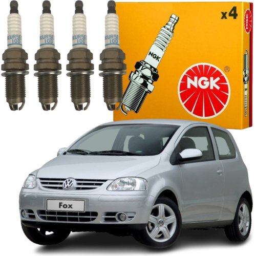 Jogo Vela Ignição original Ngk Audi A3 Vw Fox Golf Polo 1.0 1.6 8v Gasolina
