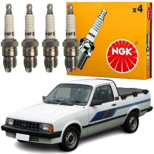Jogo Vela Ignição Ngk Chevette Chevy Marajo 1.0 1.4 1.6