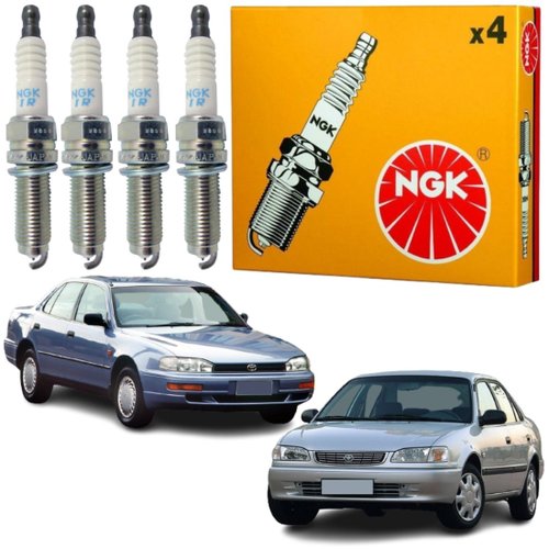 Jogo Vela Ignição Bkr6eya original NGK Toyota Corolla Camry
