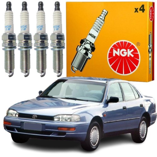 Jogo Vela Ignição Bkr6eya original NGK Toyota Corolla Camry