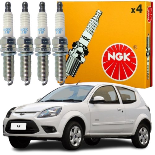 Jogo Vela Ignição original NGK Ford Motores 1.0 1.6 Zetec Rocan