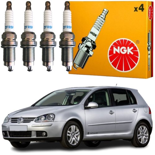 Jogo Vela Ignição original NGK Volkswagen Polo Fox Golf Spacefox 1.6