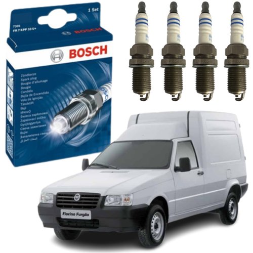 Jogo Vela Ignição Original Bosch Motor 1.0 1.3 1.4 8v Fire