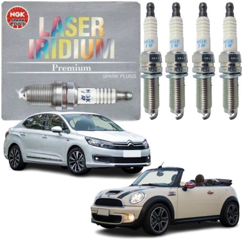 Jogo Vela Iridium Ngk C4 1.6 16v Lounge Mini Cooper 1.6 16v