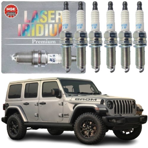 Jogo Vela Iridium NGK Accord Grand Cherokee Wrangelr 3.6 v6