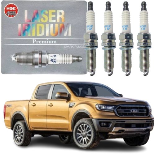 Jogo Vela Iridium Original NGK Ford Fusion 2.0 16v Gas Ranger 2.5 16v