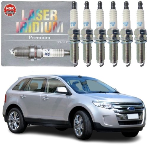 Jogo Vela Iridium Ngk Gm Captiva 3.6 24v Ford Edge 3.5 V6