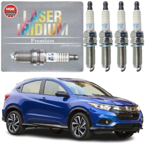 Jogo Vela Iridium original Ngk Honda Civic Crv Hrv 1.8 2.0 Flex