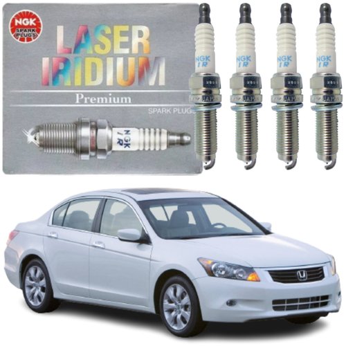 Jogo Vela Iridium original NGK Honda Accord Crv  New Civic