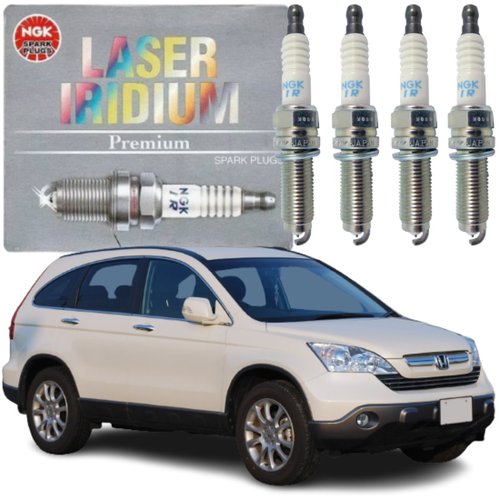 Jogo Vela Iridium original NGK Honda Accord Crv  New Civic