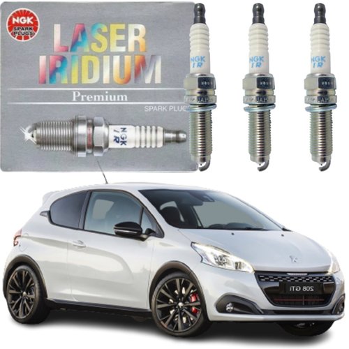Jogo Vela Iridium NGK Citroen C3 1.2 12v Peugeot 208 1.2 12v