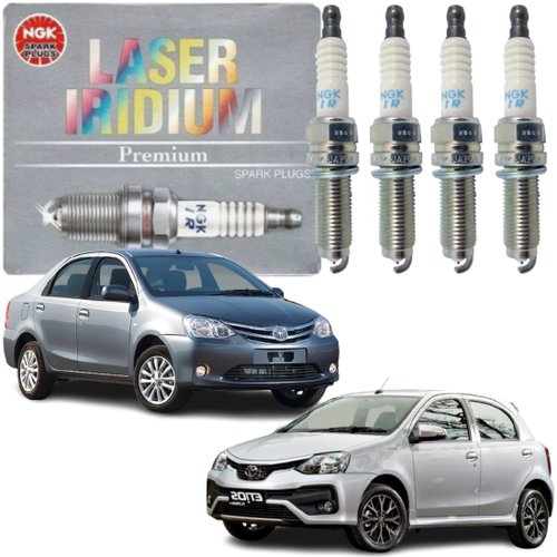 Jogo Vela Iridium Ngk Toyota Etios 1.3 1.5 16v 2012 a 2016