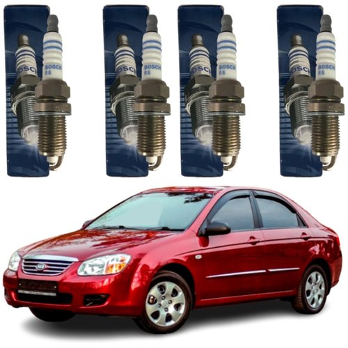 Jogo Vela Original Bosch Honda Civic Accord Cr-v Odyssey Civic Dx