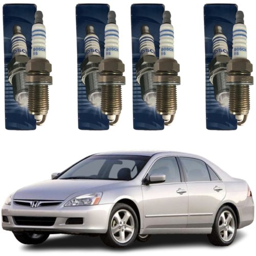 Jogo Vela Original Bosch Honda Civic Accord Cr-v Odyssey Civic Dx