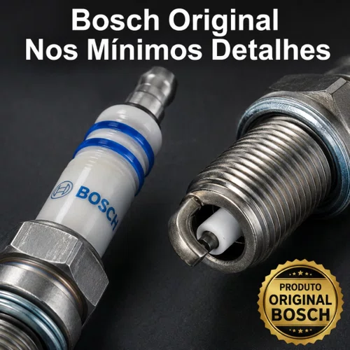 Jogo Velas Fox Gol Saveiro G4 G5 G6 1.0 1.6 8v Flex Bosch