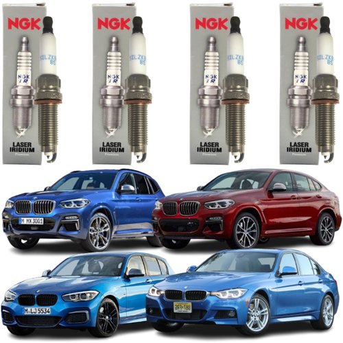 Jogo Velas Iridium Original Ngk Bmw 2.0 Turbo Activeflex N20
