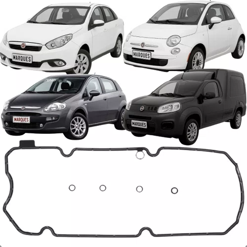 Junta Da Tampa Valvula Fiat Idea Palio Uno Motor Evo 1.0 1.4