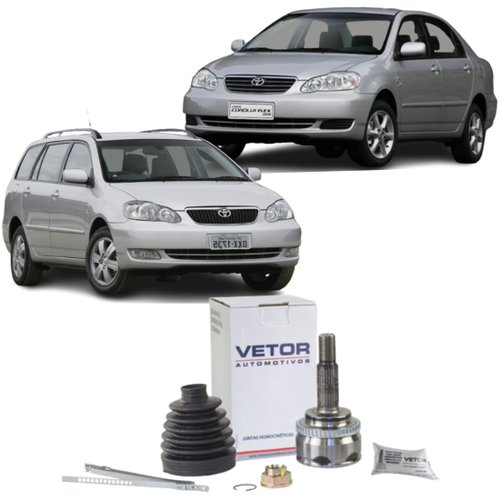 Junta Homocinética Fielder Corolla 1.8 Com Abs 2002 A 2008