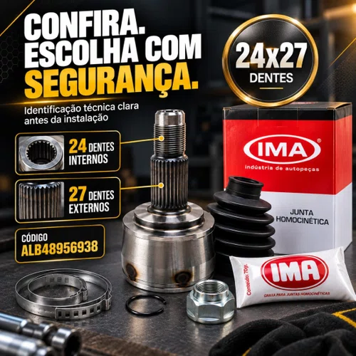 Junta Homocinetica Roda Fiat Toro 1.8 2.0 Jeep Renegade 1.8 