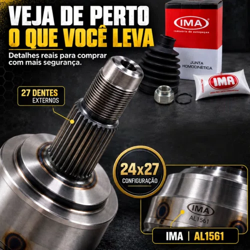 Junta Homocinetica Roda Fiat Toro 1.8 2.0 Jeep Renegade 1.8 