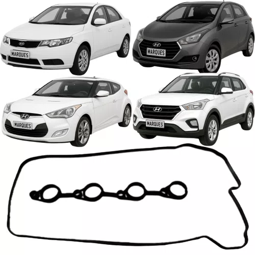 Junta Tampa Vávulas Cerato Hb20 Creta Soul 1.6 16v Flex Sabo