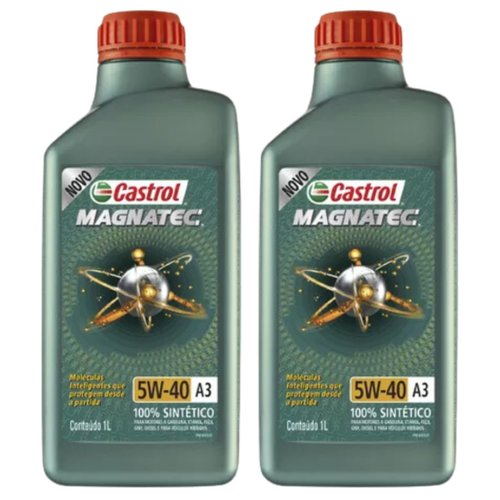 KIT 02 OLEO 5W40 CASTROL 502/505