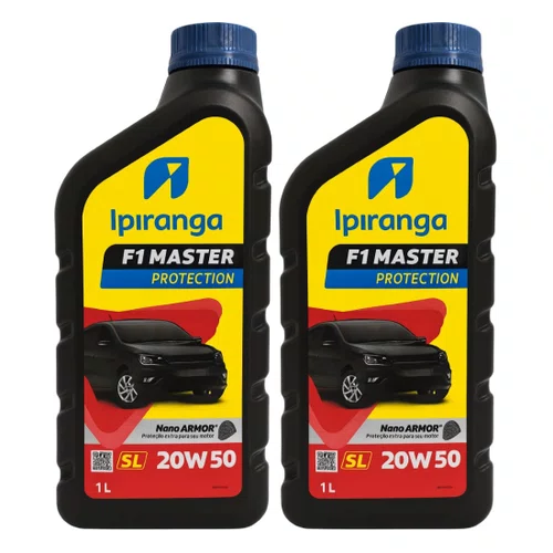 Kit 02 Oleo Motor 20w50 Mineral Api Sl Iparanga F1 Master