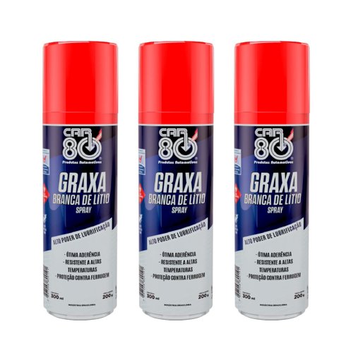 KIT 03 GRAXA SPRAY