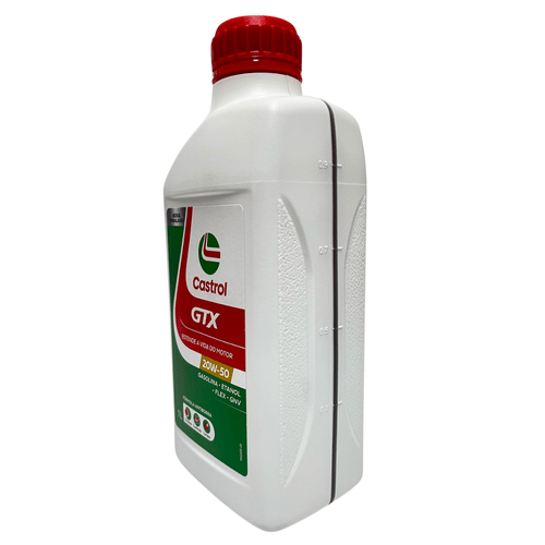 Kit 3 Óleo Lubrificante Castrol 20w50 Gtx Antiborra Api Sl