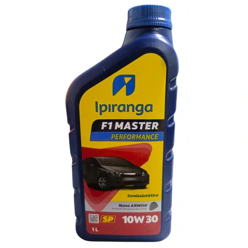 Kit 04 Óleo Motor 10w30 Semi Sintético Ipiranga F1 Master