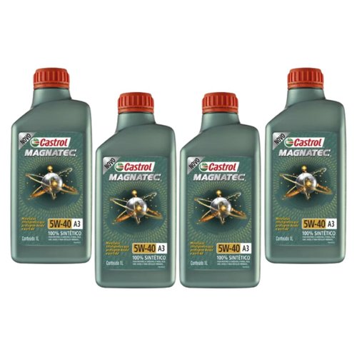 Kit 04 Óleo Motor 5w40 Castrol Magnatec Vw 502 505 A3/b4