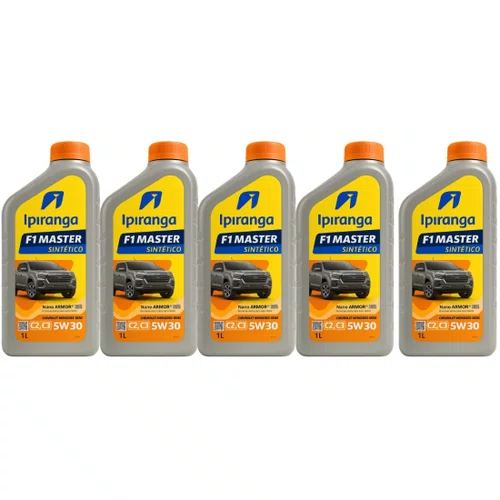 Kit 05 Oleo Motor 5w30 Api Ipiranga Nano Armor Acea C2/c3