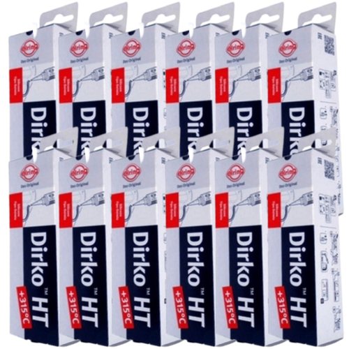 Kit 12 Silicone Junta Líquida Cola Alta Temp Elring Dirko Ht