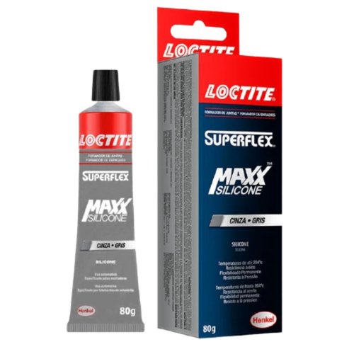 Kit 12 Silicone Junta Líquida Cola Alta Temp. Loctite Maxx