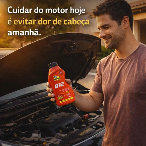 Kit 2 Aditivo Para Óleo De Motor Bardahl B12 Plus 500ml Ofer