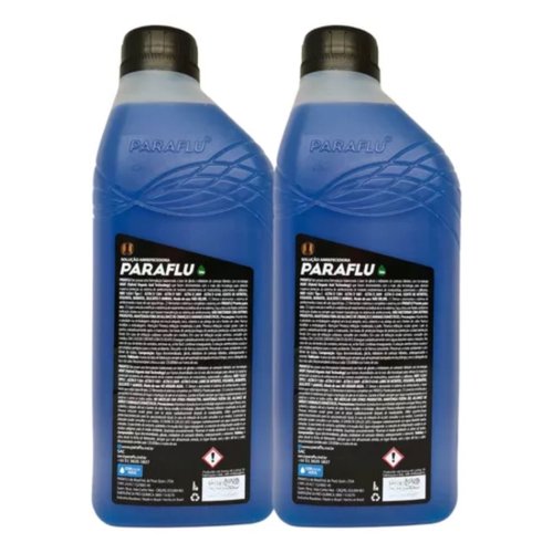 Kit 2 Aditivos Radiador Paraflu Azul Biohibrido Pronto Uso