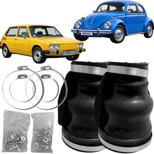 Kit 2 Coifa Cambio Caixa Volkswagen Fusca Sabó Original
