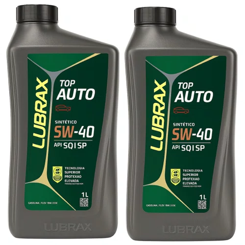 Kit 2 Óleos De Motor 5w40 Valora Sintético