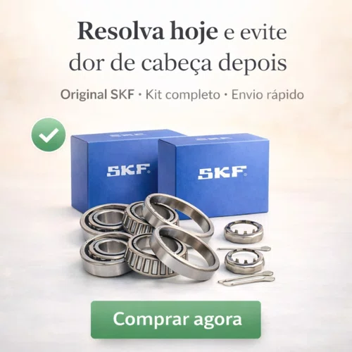 Kit 2 Rolamentos Roda Traseira Skf Corsa Classic Celta Agil