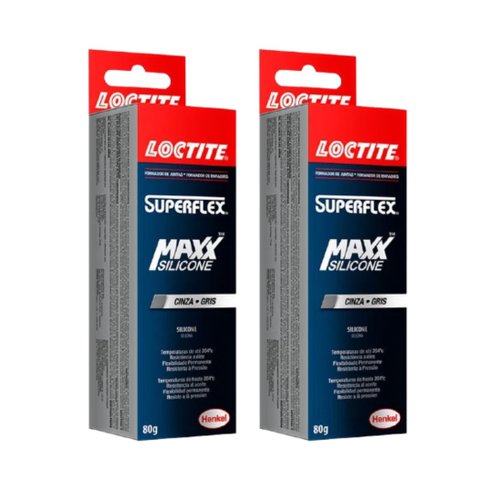 Kit 2 Silicones Junta Líquida Cola Alta Temp. Loctite Maxx Kit 2 Silicones Junta Líquida Cola Alta Temp. Loctite Maxx