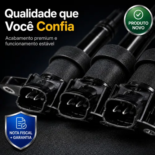 Kit 3 Bobina Ignição Original Hb20 Hb20 1.0 3 Cil 2012/2019